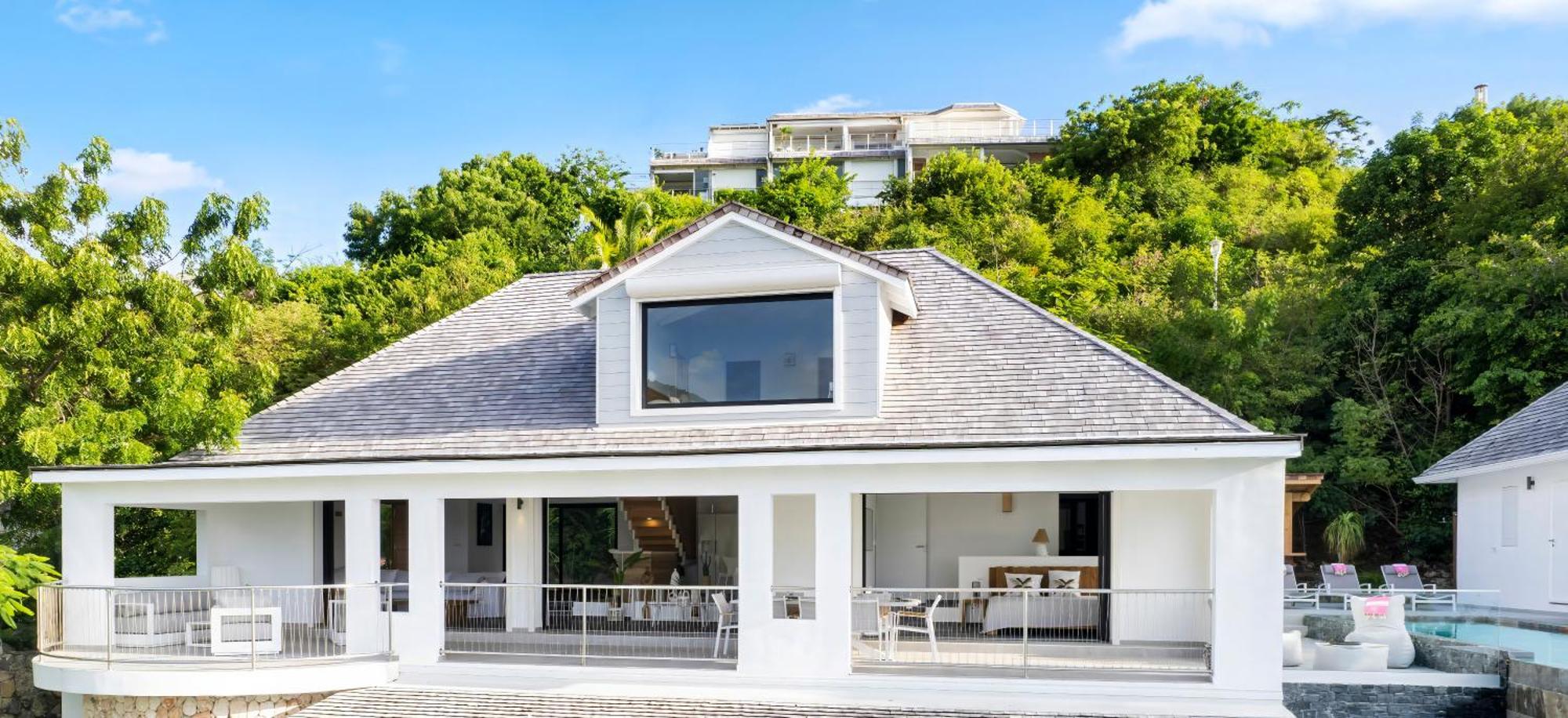 Villa Prestigieuse Avec Vue Spectaculaire Sur L Anse Marcel Exterior foto