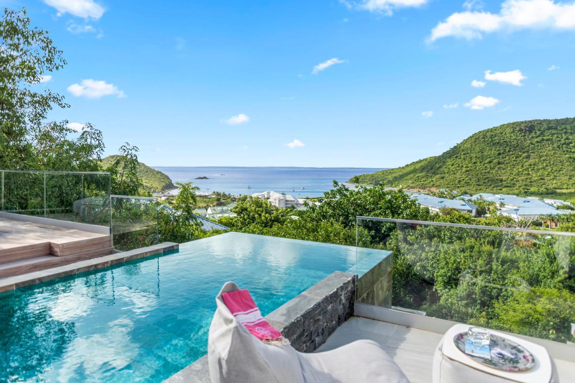 Villa Prestigieuse Avec Vue Spectaculaire Sur L Anse Marcel Exterior foto